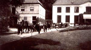 Begrafenisstoet Fogelsangh State in vervlogen tijden